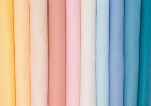 colorful pressed 100% wool felt