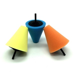 cone shape foam pads for drill