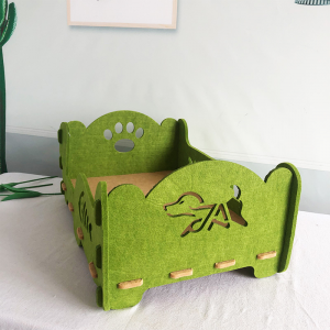 Premium Acoustic Panel Cat Bed – New Design Felt Cat Cave, Cute Warm Pet House for Indoor Puppies & Pet Accessories