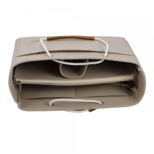 Felt Inner Bag,Organizer Insert for Handbags, Softened Felt Bag Insert Organizer for Tote