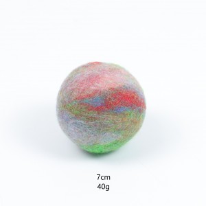 Wholesale Handmade Shaped Household Cleaning Tools & Accessories Natural Reusable Laundry White Woolen Felt Dryer Ball