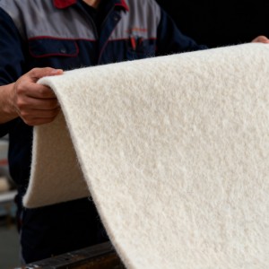 Customizable Heavy-Duty White Wool Felt Sheets | Eco-Friendly Durable for DIY Crafts Holiday Decor Industrial Use