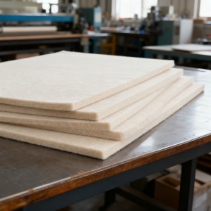 Eco-Friendly Heavy Duty White Wool Felt Sheets – Custom Size for Industrial & DIY Applications