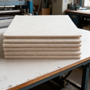 Eco-Friendly Heavy Duty White Wool Felt Sheets – Custom Size for Industrial & DIY Applications