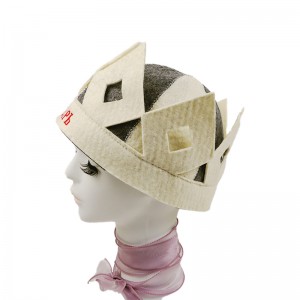 Premium Wool Felt Sauna Cap – Unisex Adult Head Protection Anti-Heat for Sauna Room & Spa