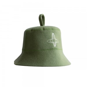 Unisex Adult Wool Felt Sauna Hat – Anti-heat Head Protection for Spa & Sauna Room, Hot Sale