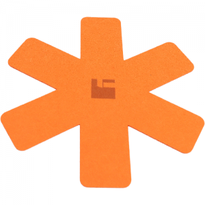 Grey 3-Piece Set Cookware Pot and Pan Protectors For Stacking