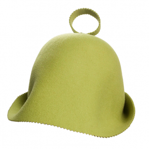 Custom 100% Merino Wool Sauna Hat Soft Reusable Eco-Friendly Japanese Russian Banya Australian Wool Fabric Sauna Hat