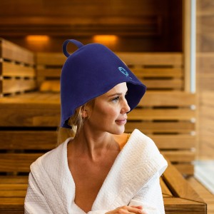 Unisex Custom Color Uni-body Steaming Sauna Hat Unstitched Fedora for Bath House Head Protection