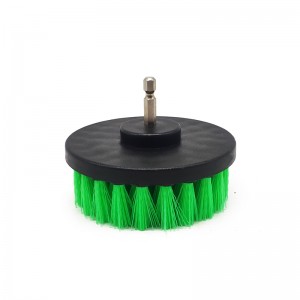 Green Color 3Pack Drill Brush Set