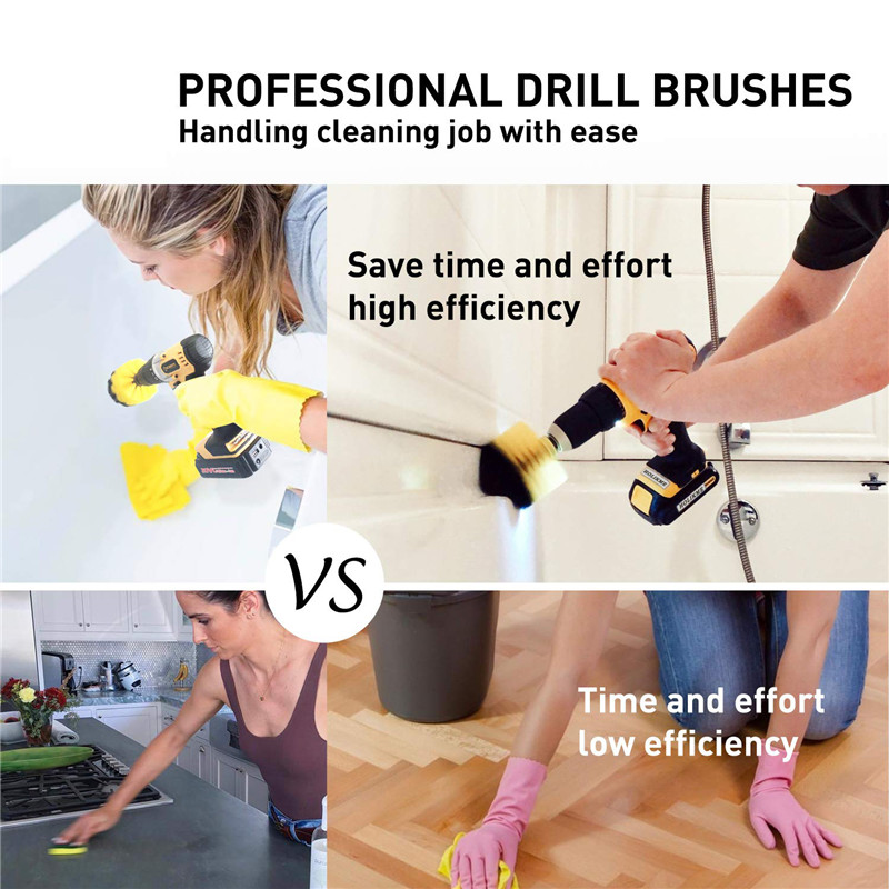 Drill Brush, Favorite tool for cleaning fast