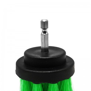 Green Color 3Pack Drill Brush Set