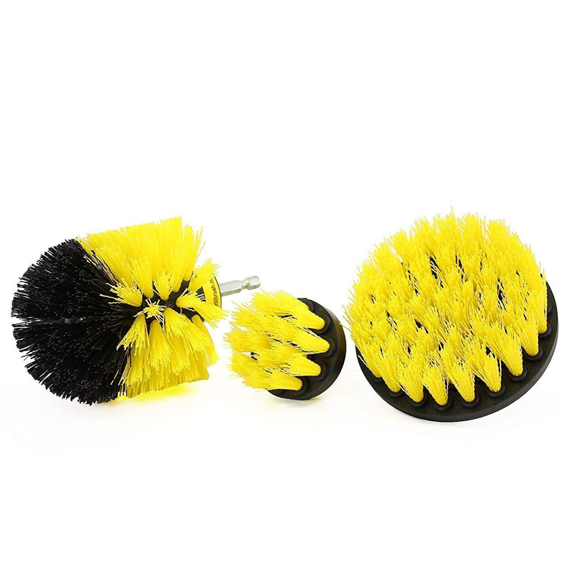3 PACK yellow drill brush Featured Image