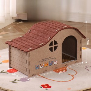 Trendy Acoustic Felt Panel Cat Bed – Colorful Cat Cave, Durable Eco-friendly Pet Bed for Indoor Cats & Pet Supplies