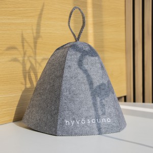 Durable Polyester Sauna Cap | Moisture Control & Custom Hang Tag