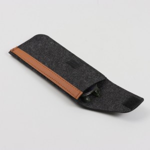 OEM ODM Stylish and Durable Felt Glasses Case