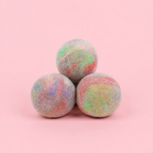 Wholesale Handmade Shaped Household Cleaning Tools & Accessories Natural Reusable Laundry White Woolen Felt Dryer Ball