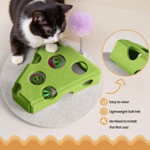 Warm Acoustic Felt Panel Cat Bed – New Customized Cat Cave, Cozy Pet House for Indoor Cats & Small Dogs Hot Sale