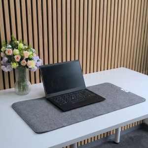 Curved Square 100% Merino Wool Felt Drink Coaster Table Mat