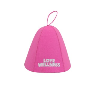 Popular Polyester Felt Sauna Hat – Unisex Adult Spa Cap, Head Protection Anti-heat for Sauna Room