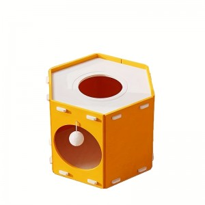 Popular Acoustic Panel Cat Bed – Cozy Durable Felt Cat Cave, Hot Sale Pet Bed for Indoor Dogs & Cats Customized