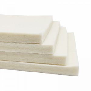 Eco-Friendly Heavy-Duty White Wool Felt Sheet Fully Customizable for DIY Crafts, Holiday Ornaments & Industrial Applications