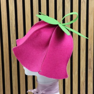 Colorful Unisex Felt Sauna Hat Hot Sale Wool-Made Anti-Heat Head Protection for Sauna Room & Spa