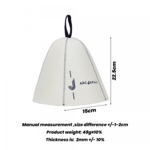 Bespoke Color Polyester Sauna Cap | Anti-Bacterial, Reduces Odor