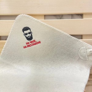 Reusable Quick Dry Soft Cap Storage Bag Sauna Glove Mat Slippers 5 Embroideries Sauna Bath Set Na Chile for Hotels