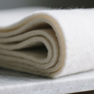 Premium Woven Patchwork White Wool Felt Sheets – Ideal for Crafting Projects