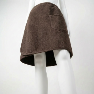 Unisex Wool Sauna Wrap Skirt – Velcro Bath Skirt with Pocket for Sauna Room, Customizable Colors, Men & Women Spa Bath Robe