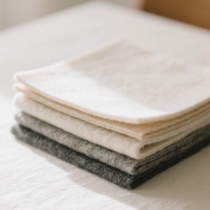 Ultra‑Pure White Wool Felt – Heavy‑Duty Craft Sheets in Custom Sizes for Every Project