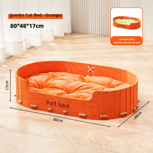 Custom Acoustic Panel Cat Bed – Multi Color Felt Cat Cave, Durable Cozy Pet Bed for Indoor Cats Hot Sale Wholesale