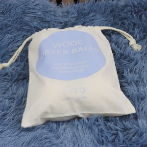 Hot Selling XL Reusable Wool Roller Saves Drying Time Natural Cleaning Hair Removal Laundry Balls