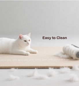 Trendy Acoustic Panel Cat Bed – Cute Felt Cat Cave House, Durable Eco-friendly Pet Bed for Indoor Cats & Puppies