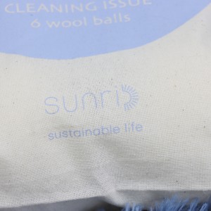 Hot Selling XL Reusable Wool Roller Saves Drying Time Natural Cleaning Hair Removal Laundry Balls