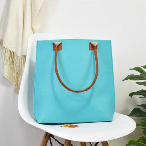 2023 trending hot products women bags felt shoulder bag tote felt handbag felt shopping bag