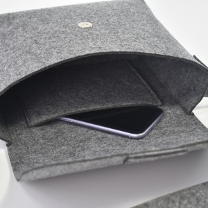 Foldable wholesale felt fabric tote storage shopping bag with handle
