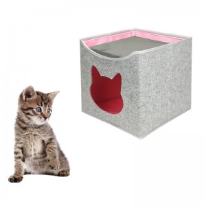 Cat Bett House Filt Cat Cave