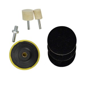 Wool Felt Wheel Abrasive Sets for Glass Polishing