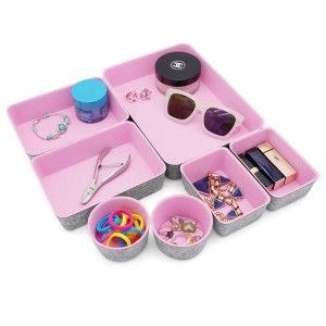 Office Felt Storage Bin Set