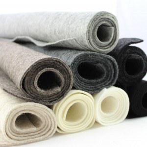 polyester grey fabric thick felt 8mm