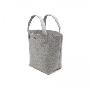 Polyester Felt Bag Woman Handbag Polyester Wool Felt Tote Bags For Shopping