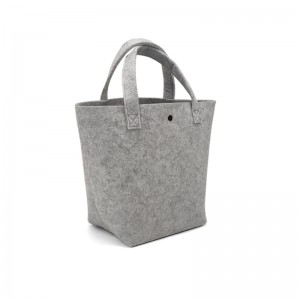 Polyester Felt Bag Woman Handbag Polyester Wool Felt Tote Bags For Shopping