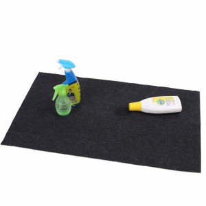 Waterproof Kitchen Tray Drip Cabinet Absorbent Felt Layer Backing Under The Sink Mat