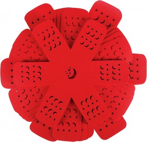 Anti-Slip Pot Dividers Felt Pot and Pan Protectors with Stars and Moons