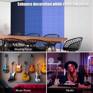 Eco -friendly Soundproofing Felt Acoustic Panels for Wall