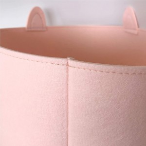 Felt Laundry Basket for Children