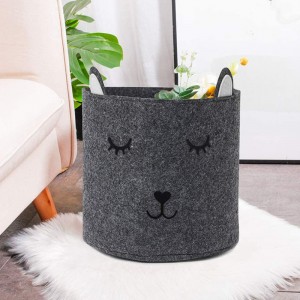 Felt Laundry Basket for Children