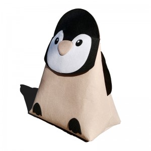 animal shape durable felt storage basket